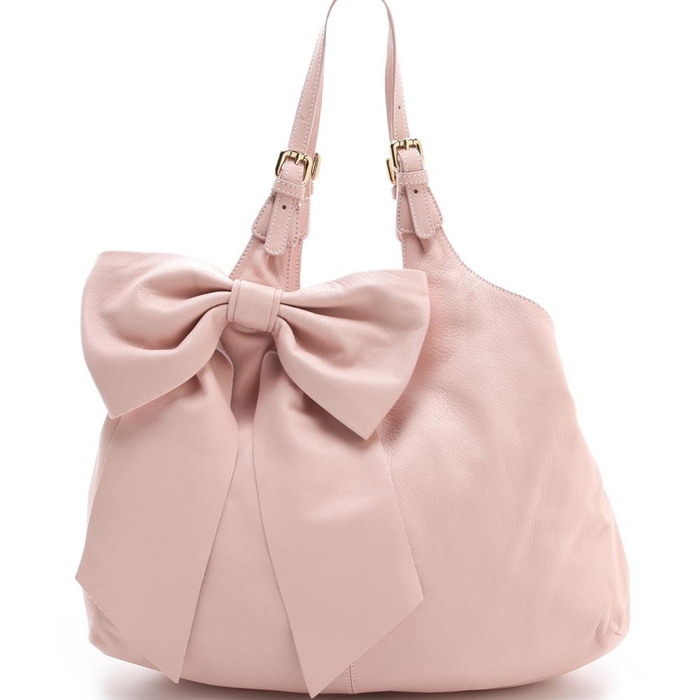 Red Valentino leather Bow Shoulder Bag